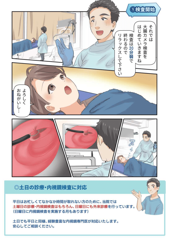 大腸カメラ漫画_学芸大駅前内科・内視鏡クリニック様-5