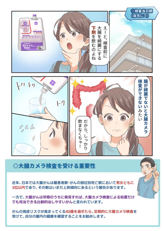 大腸カメラ漫画_学芸大駅前内科・内視鏡クリニック様-3